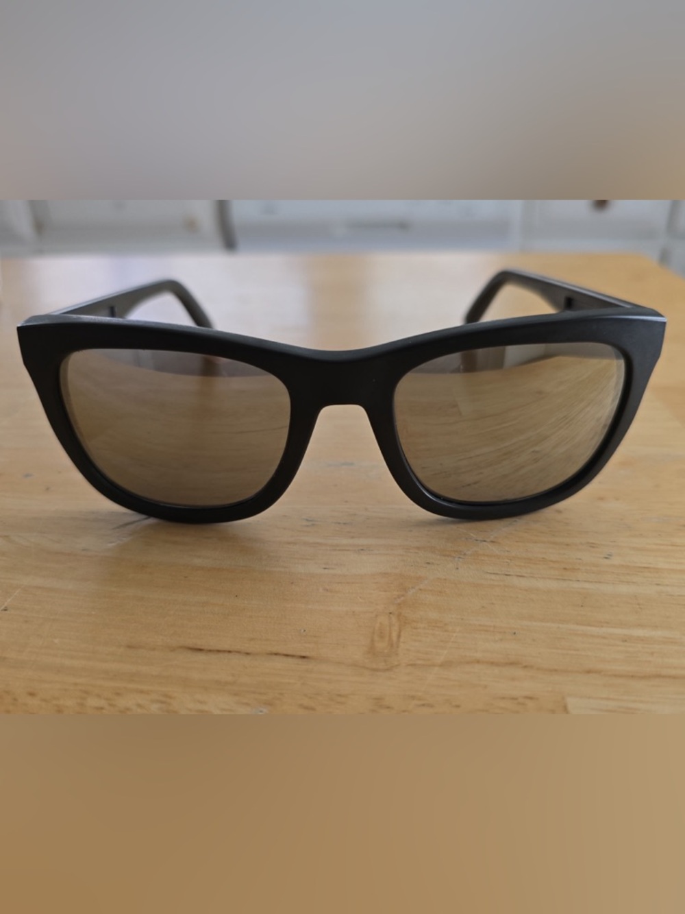 Dolce & Gabbana Matte Black Sunglasses with Dark Lenses.